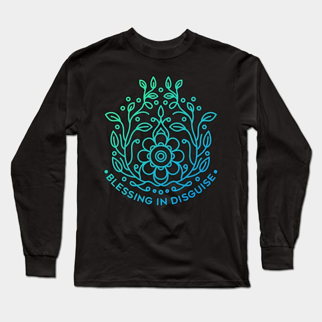 Blessing in Disguise Long Sleeve T-Shirt by VEKTORKITA